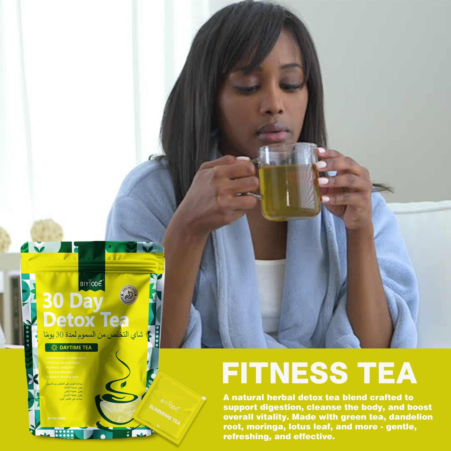 Body Detoxification And Fat Burning Tea